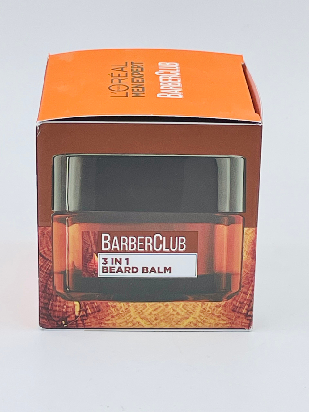 Бальзам для бороды питательный 3-в-1 L'Oral Men Expert Barber Club с маслом кедра 50 мл (Франция)