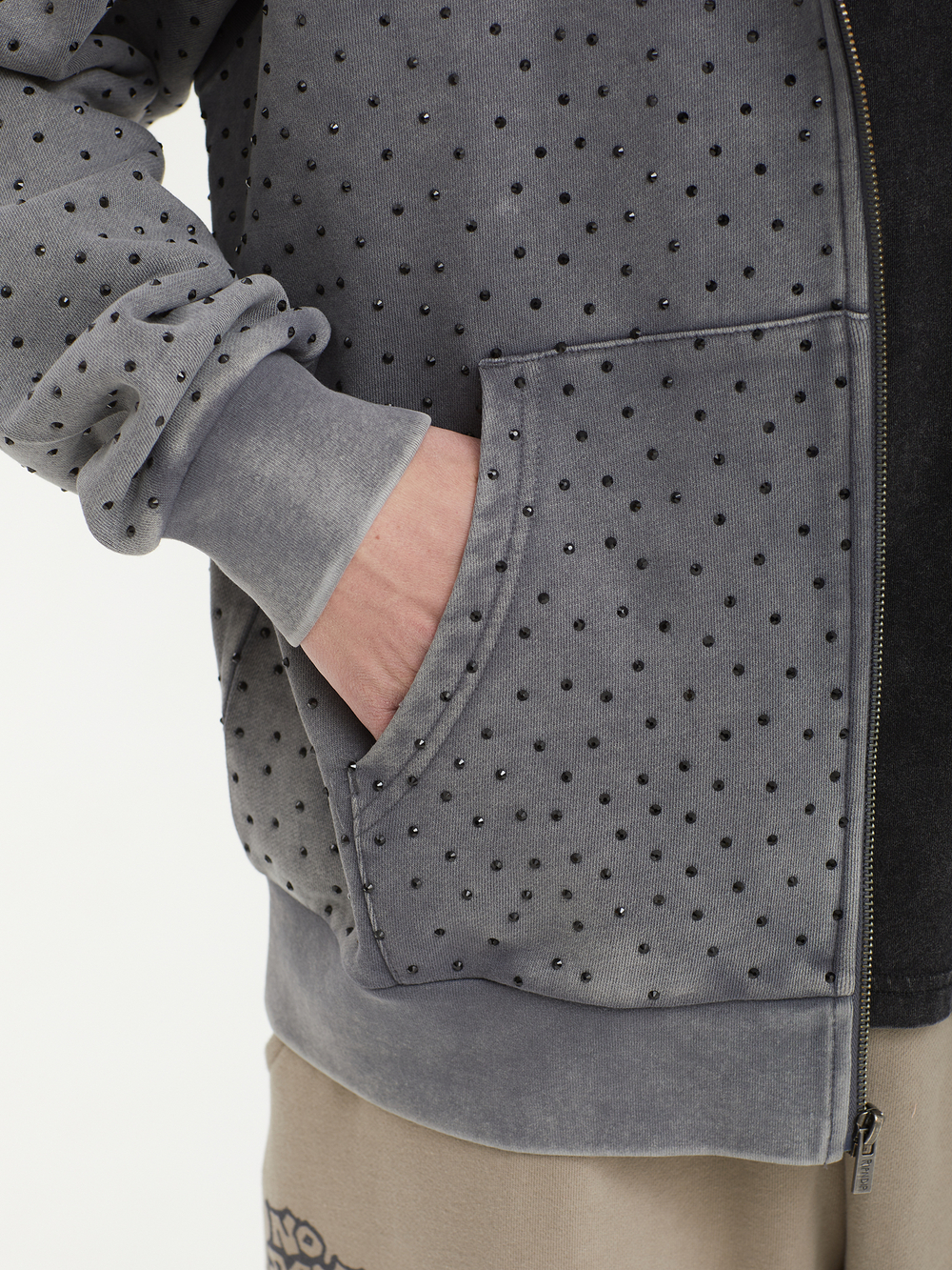 Мужская Толстовка Ripngems Zip Up