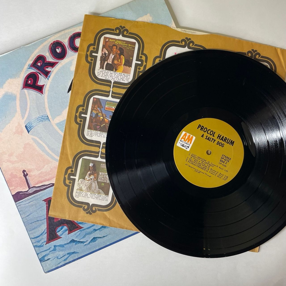 Винтажная виниловая пластинка LP Procol Harum A Salty Dog (США 1969)