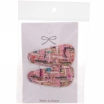 Зажимы для волос 2шт «New collection - Marina», микс 6 цветов, 6*2,5см