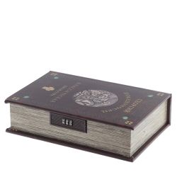 GAEM Шкатулка-книга с кодовым замком, L18 W6,5 H27 см