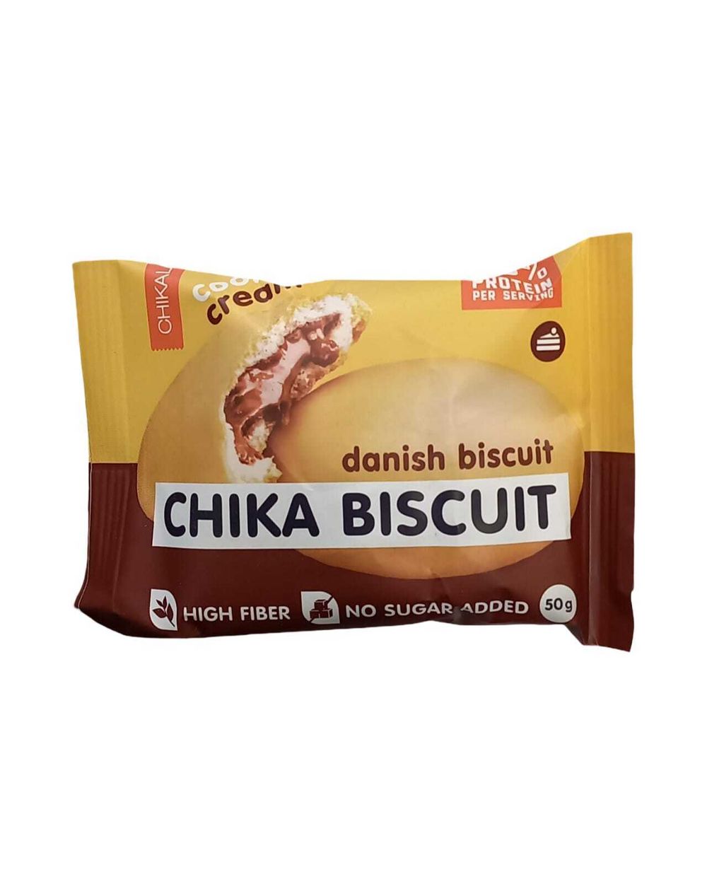Печенье неглазир. CHIKALAB со вкусом "Бисквит Датский" 50гр