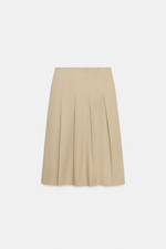 ЮБКА МИДИ СО СКЛАДКАМИ — ZW COLLECTION — ZARA