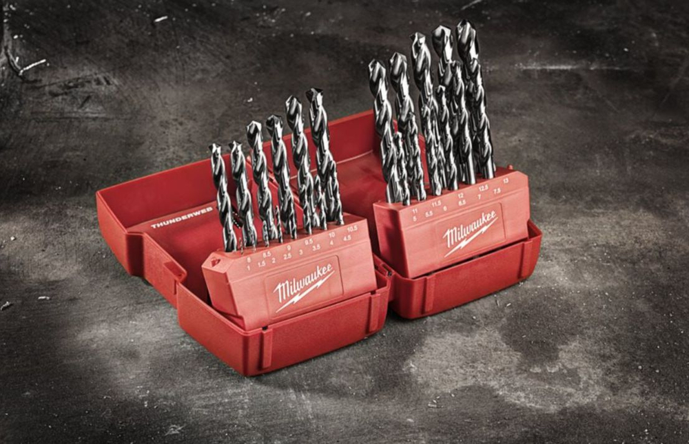 Набор сверл по металлу HSS-G THUNDERWEB 19 шт Milwaukee 4932352374