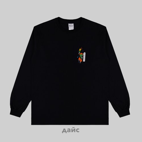 Лонгслив мужской Ripndip Ryu артикул:RND10227 - купить в магазине Дайс