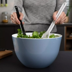 Набор столовых приборов для салата 2 предмета Trebonn Serveware белый