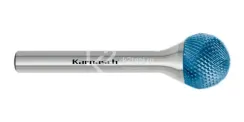 Борфреза твердосплавная Karnasch форма D, 2х1,8х3х38 мм, насечка HP-11 Micro, покрытие Blue-Tec, арт. 11.6083-010