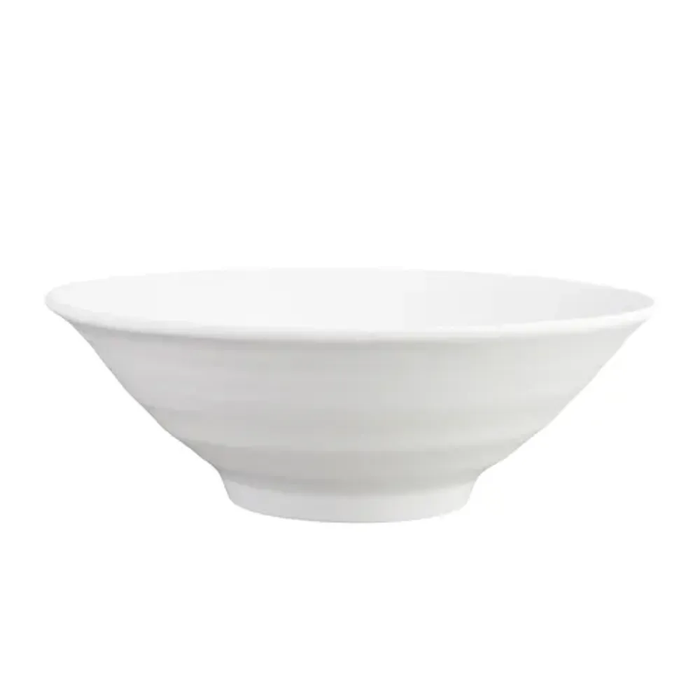 Салатник 1400 мл миска для лапши d 24,8 см пластик меламин White P.L. Proff Cuisine