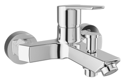 Смеситель AZARIO Энзо для ванны с коротким изливом, хром (AZ-15710501)