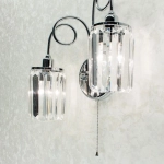 Citilux Синди CL330321 Бра хрустальное с выключателем Хром