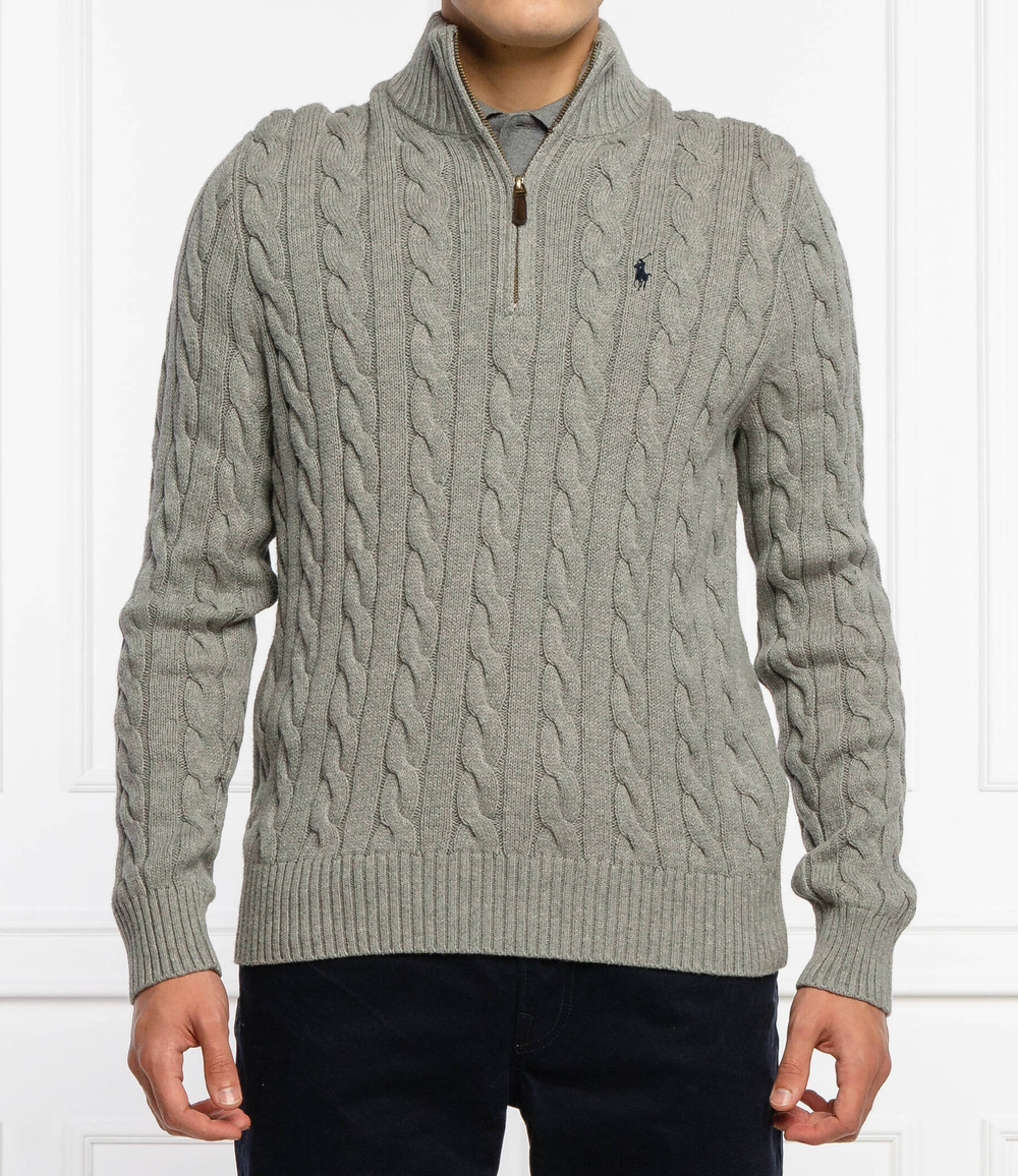 свитер POLO RALPH LAUREN - серый(710810841)