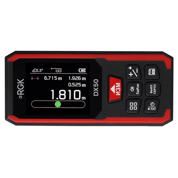 Лазерный дальномер RGK DX50, RGK