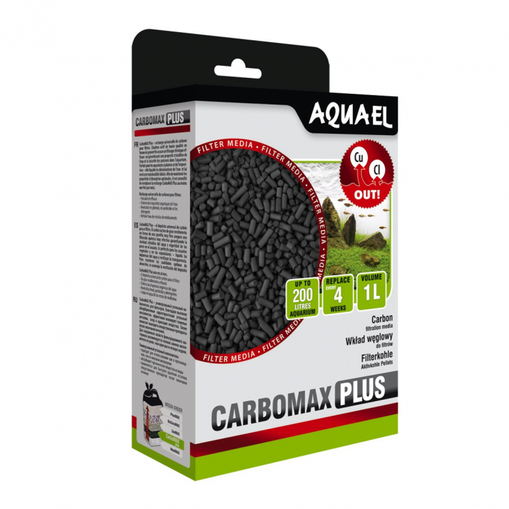 Наполнитель AQUAEL CARBOMAX 1L. (уголь)