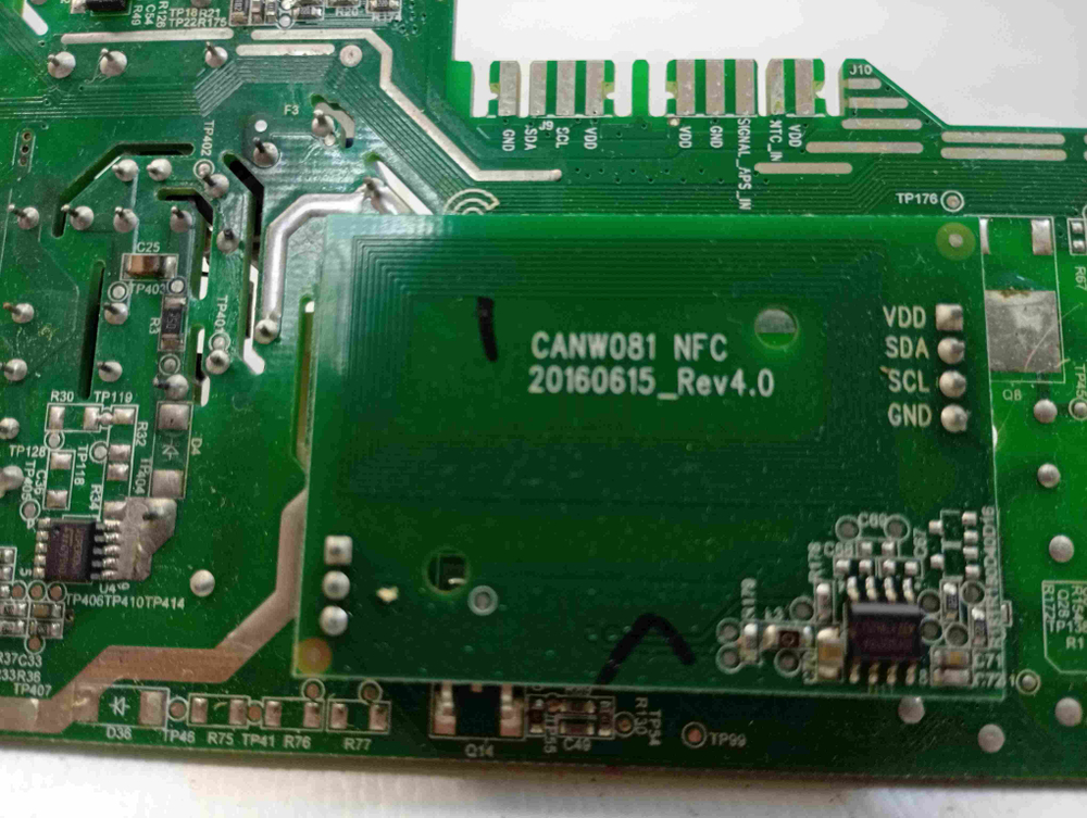 CS41052D1207 кт290 Электронный модуль стиральной машины Candy CS41052D1207 б/у