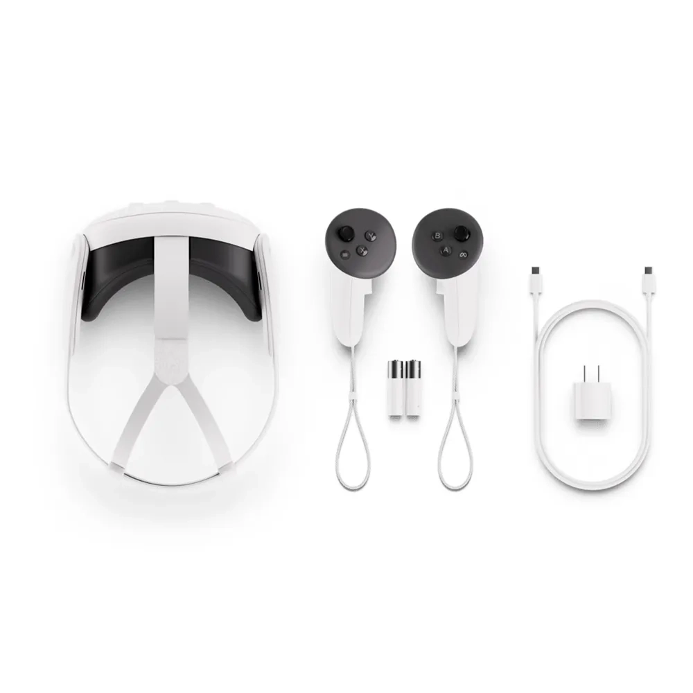 Шлем виртуальной реальности VR Oculus Quest 3 128GB, White (Белый)