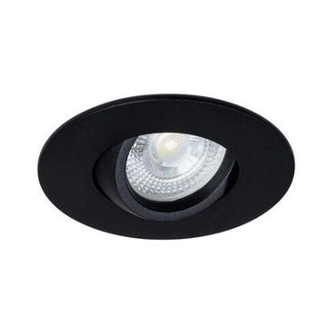 Точечный встраиваемый светильник 1*GU10 A2867PL-1BK чёрный Giro Arte Lamp