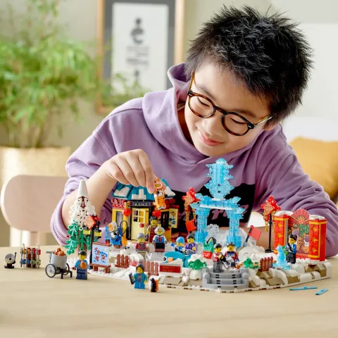 Конструктор LEGO 80109 Ледовый фестиваль в честь Лунного Нового года