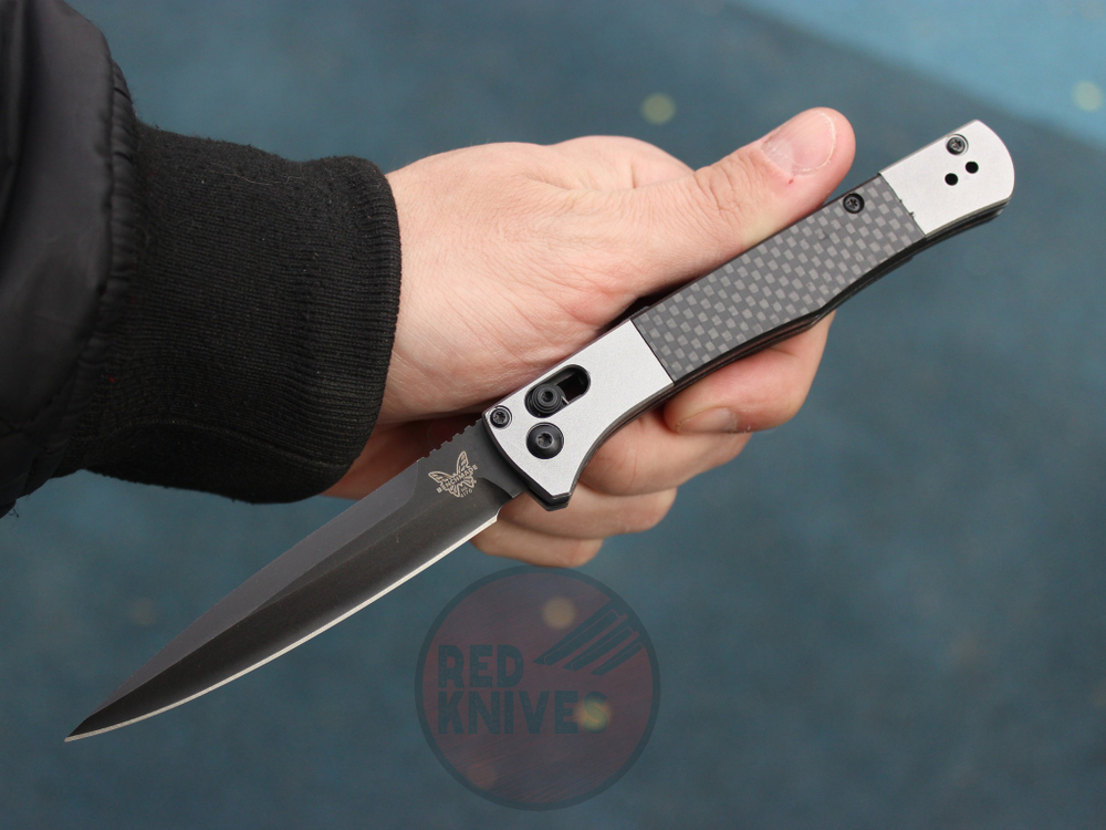 Нож Benchmade AUTO FACT с чёрным клинком 4170BK 4170BK