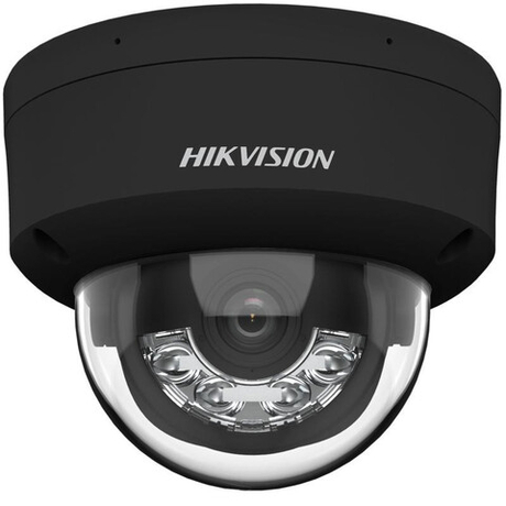 DS-2CD2123G2-LIS2U(2.8mm)(BLACK) Уличная купольная IP-камера 2Мп Hikvision
