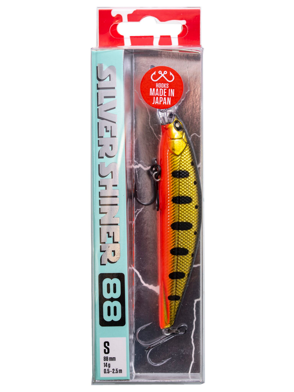 Воблер тонущ. LJ Pro Series SILVER SHINER S 08.80/106