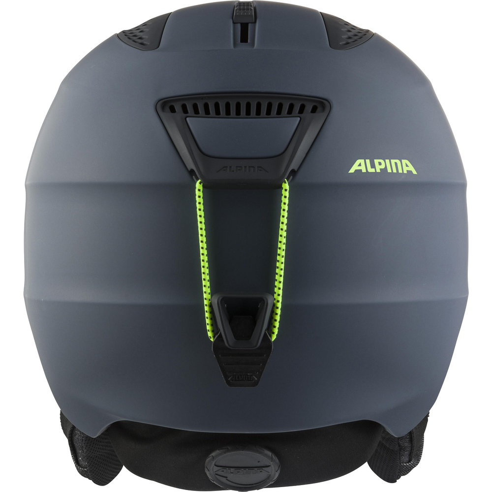 ALPINA шлем горнолыжный A9226_31 Grand Charcoal-Neon Matt