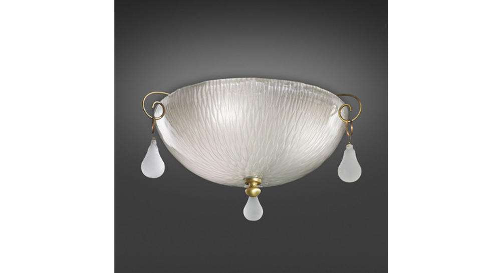 Italamp 760 35 Satin White OA — Потолочный накладной светильник
