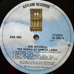 Joni Mitchell ‎– The Hissing Of Summer Lawns (США 1975г.)