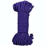 Фиолетовая верёвка для связывания и фиксации Bind&Tie - 9,14 м. (Цвет: фиолетовый)