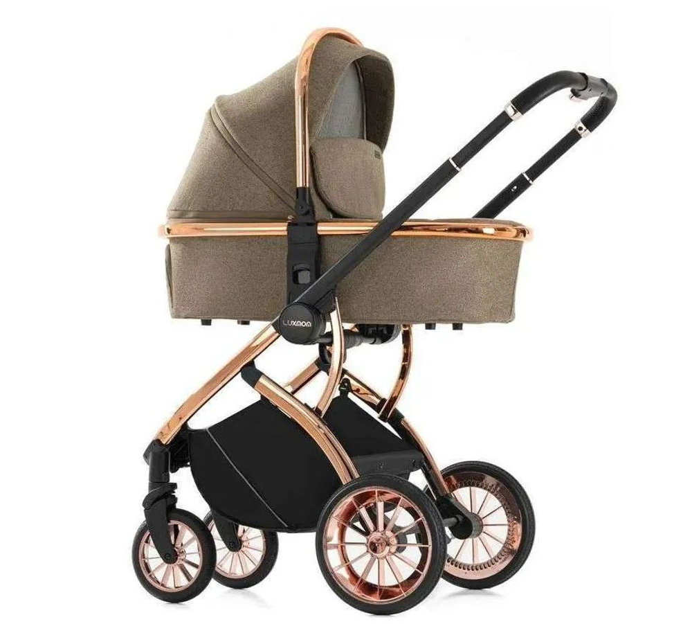 Детская модульная коляска 2в1 Luxmom 770, / выдвижная ручка /цвета