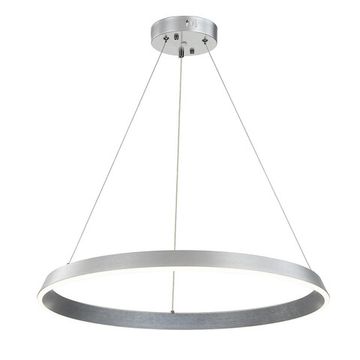 Подвесной светильник с пультом ДУ 39W 3000K-6500К V000091L 14019/1P Silver серебристый Orta Indigo