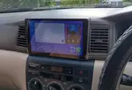 Магнитола для Toyota Corolla 120 2000-2007 (рамка бежевая с воздуховодами) - Teyes CC4-PRO монитор 9.5" 2K QLED на Android 13, Быстрейшая, Snapdragon 778G, ИИ, CarPlay, DSP, 4G SIM-слот