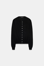 100% EXTRA-SOFT WOOL CARDIGAN — ZARA