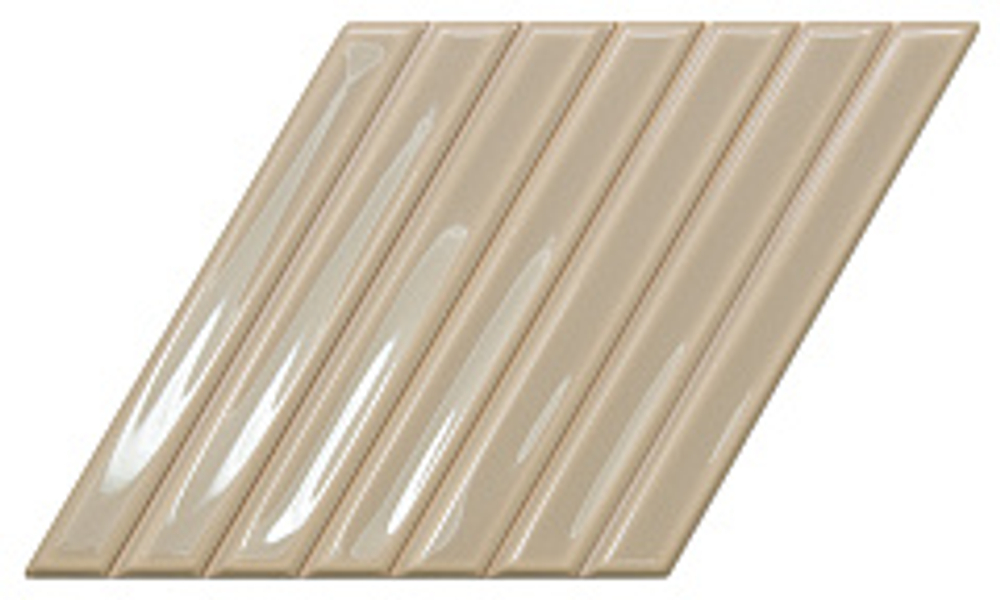 Керамическая плитка для стен WOW SPIKE BARS B Greige Gloss 15x25,9