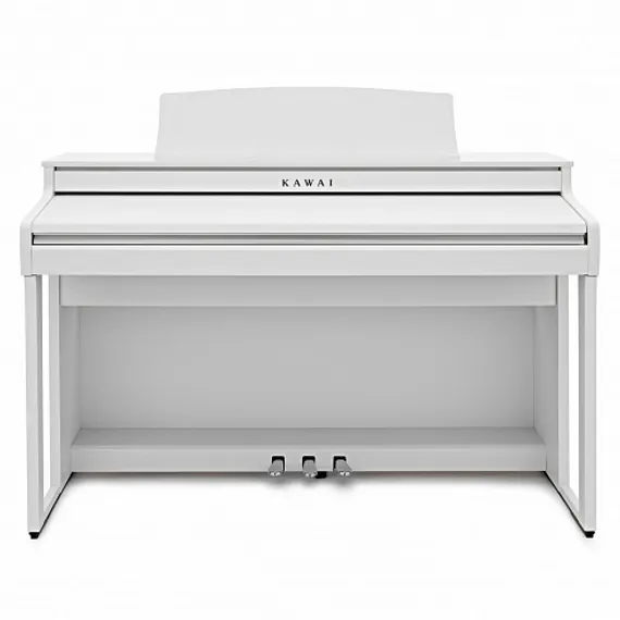 KAWAI CA401 W - цифровое пианино, 88 клавиш, механика Grand Feel, цвет белый матовый