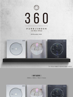 Альбом Park Jihoon - 360 2nd Mini Album 3 Version SET