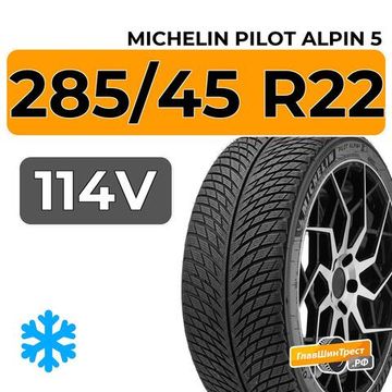 Michelin Pilot Alpin 5 SUV 285/45 R22 114V