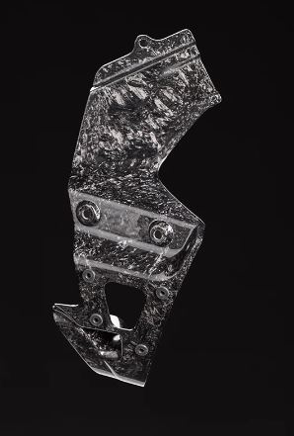 Правый спойлер из углеродного волокна Right carbon fiber spoiler