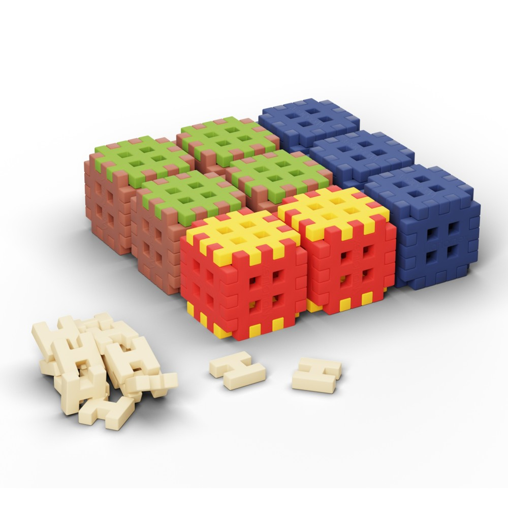 Конструктор Marioinex Mini Waffle GREEN BLOCKS 908198 70 деталей арт. 908198 / Конструктор Мариоинекс