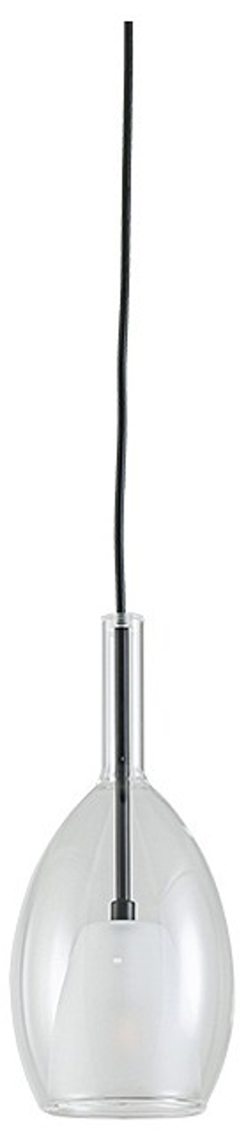 Подвесной светильник Newport NORA 7232/S mat.black clear