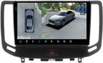 Магнитола для Infiniti G25, G35, G37 2006-2013 (поддержка Bose) - FarCar BX9-360-9676 монитор 9.5" 2K QLED на Android 13, Быстрая, CarPlay, 4G SIM-слот, 4 камеры в комплекте