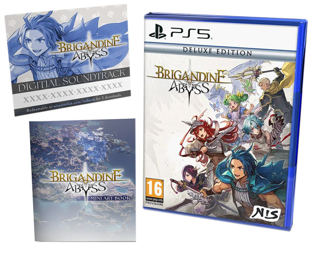 Brigandine Abyss Deluxe Edition (диск для PS5, полностью на английском языке)