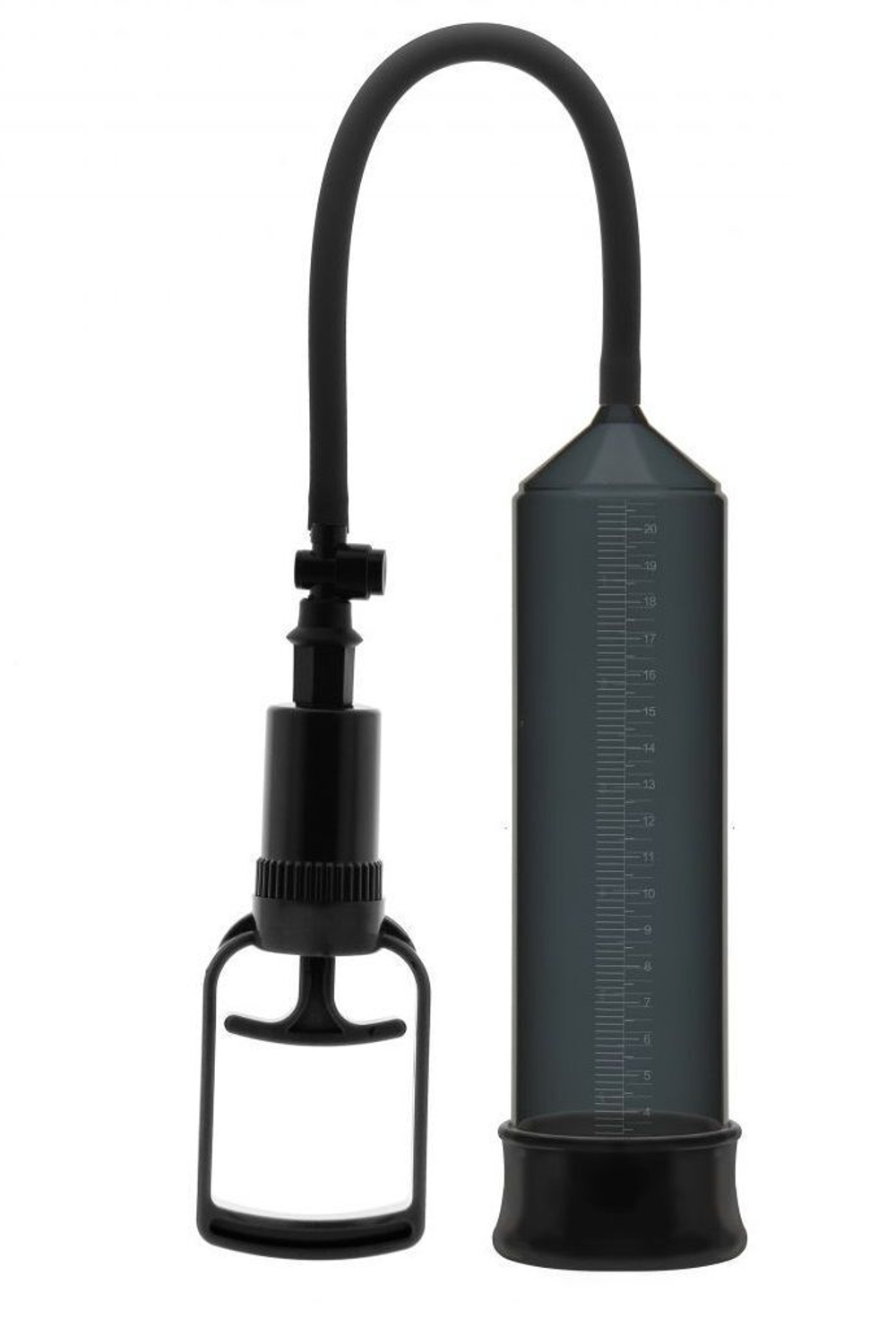 Черная вакуумная помпа Erozon Penis Pump (Цвет: черный)