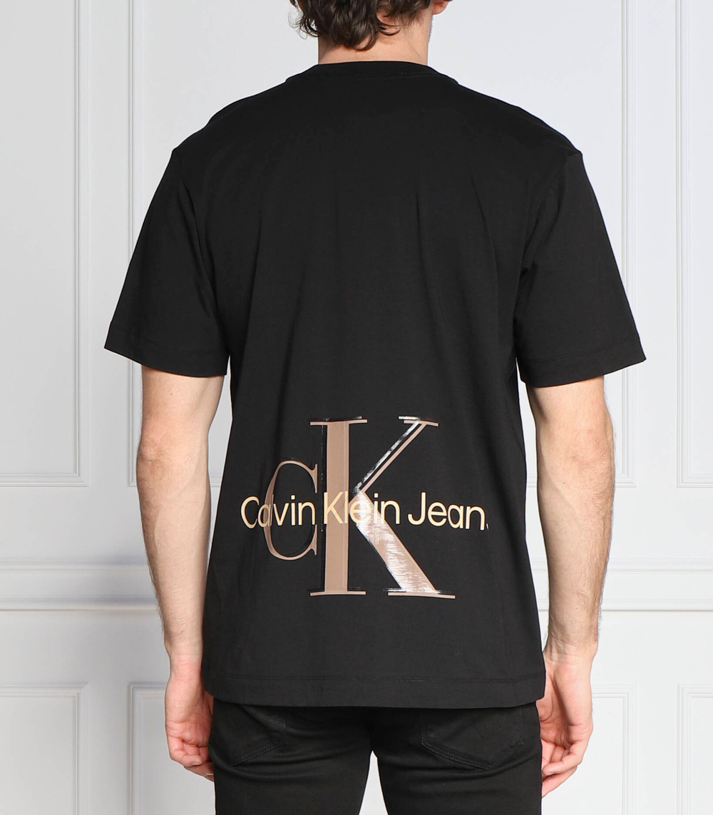 футболка archival monologo CALVIN KLEIN JEANS - черный(J30J322507)