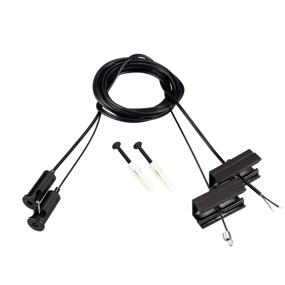 Подвес токопроводящий SL-LINE-25100 2x2m Set BLACK (Arlight, провод 2x0.5) Подвес токопроводящий SL-LINE-25100 2x2m Set BLACK (Arlight, провод 2x0.5)