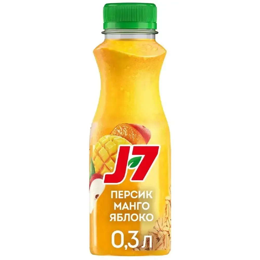 Напиток J7 Персик-Манго-Яблоко 0.3л ПЭТ