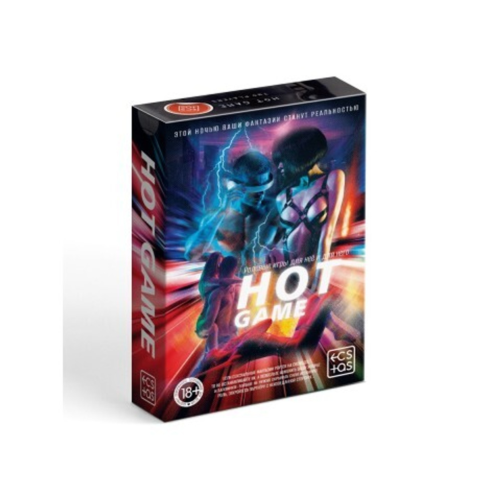 Игра для пар «Hot game», 30 карт ролевых игр, 30 карт поз, 2 кубика, 18+