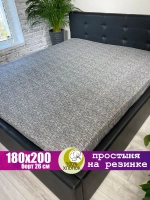 Простыня на резинке 180*200 / простынь