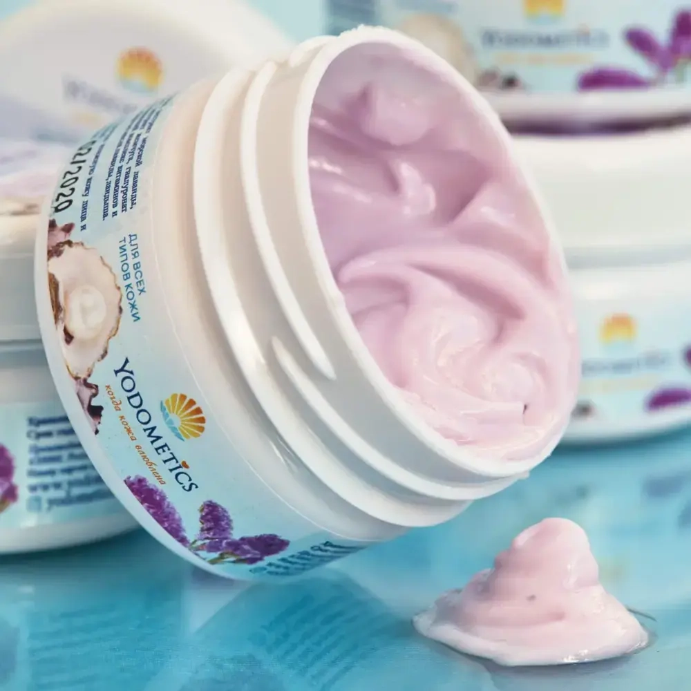 Маска Yodometics для лица Uitra Активная «Anti – age effect» Морская лаванда и протеины устриц, 75 мл