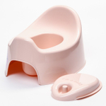 Горшок Lalababy Follow Me розовый с крышкой LA2701RS