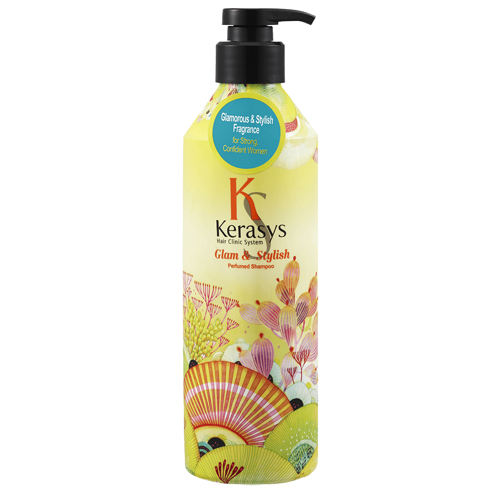 Kerasys Шампунь для волос с экстрактом цветов ромашки Glam & Stylish Perfumed Shampoo
